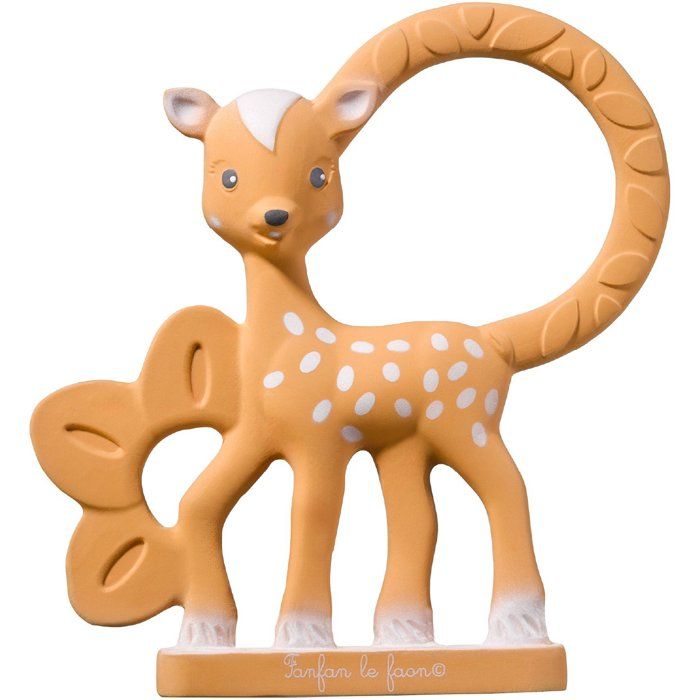 Sophie the Giraffe Teething Ring - Fanfan the Fawn - Multi-textured