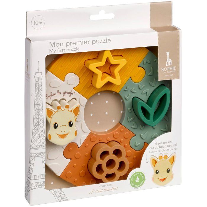 Sophie the Giraffe Early Learning Puzzle - My First Puzzle - 8 Pieces