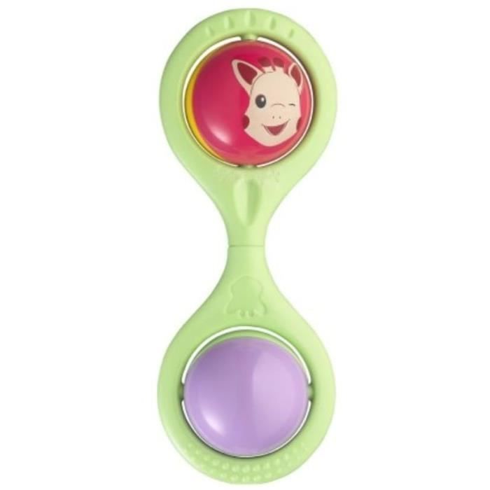 Sophie the Giraffe Twist Rattle - Develops Coordination - Fun Toy for Babies