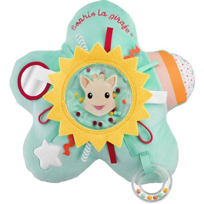 Sophie the Giraffe Activity Cushion - Sun - Sensory Activities
