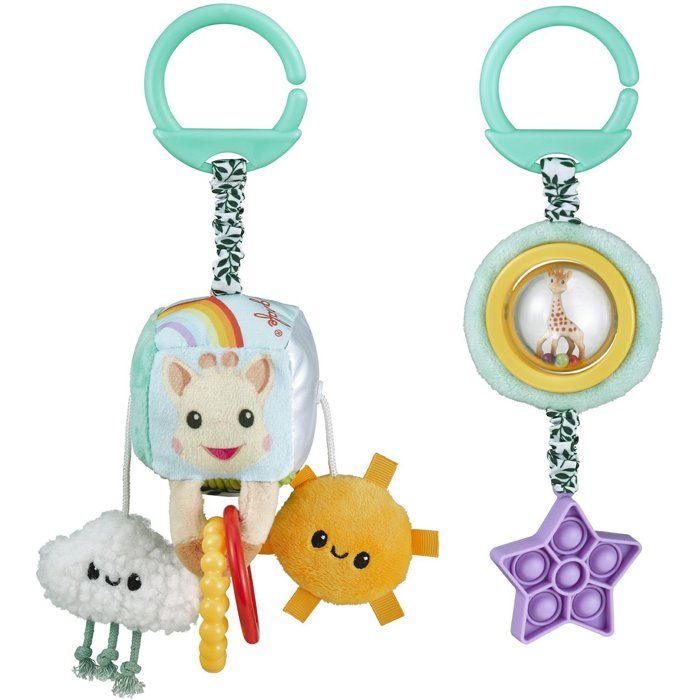 Sophie the Giraffe Hanging Early Learning Toys - Sensory Duo - Multi-Activity