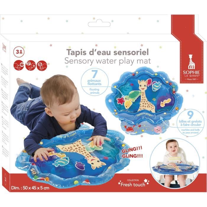 Sophie the Giraffe Sensory Water Mat