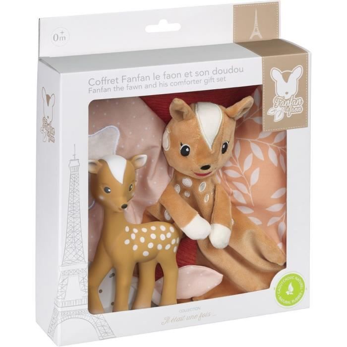 SOPHIE THE GIRAFFE - Fanfan Plush Toy Gift Set