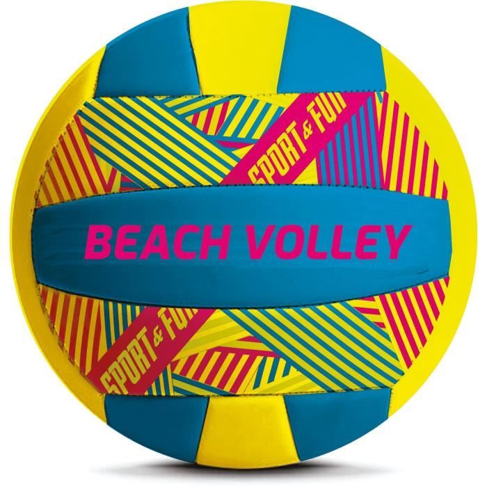 SPORT AND FUN Beach Volleyball - Neoprene - Splash - Size 5