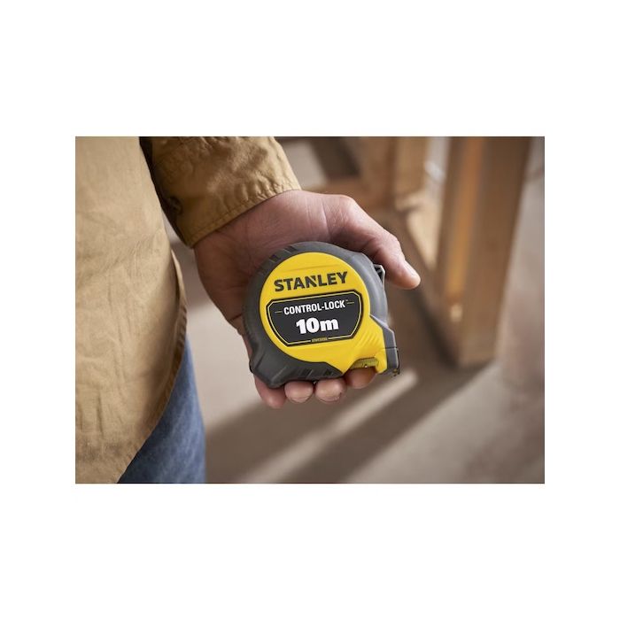 Mesure 10M X 25MM double marquage STANLEY MAGNÉTIQUE CONTROL-LOCK - STHT37233-0