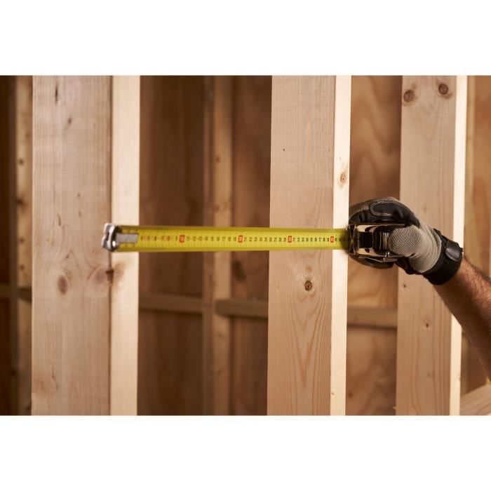STANLEY Measuring Tape - 5 m x 25 mm - Bladpantser - Powerlock - 0-33-514