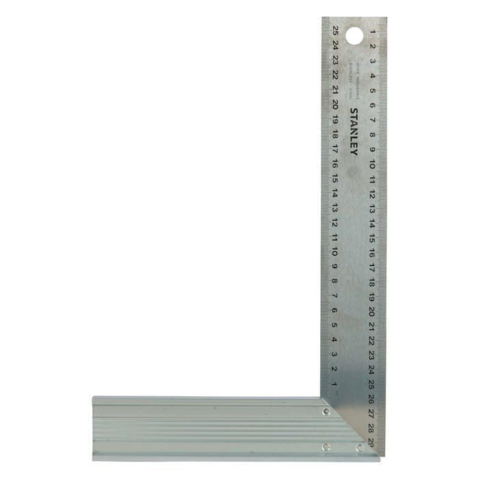 STANLEY Carpenter's Square 300 mm - Stainless Steel Blade