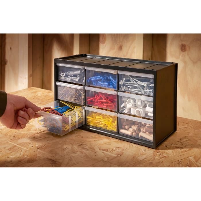 STANLEY Storage Locker 1-93-978 - 9 Compartments - Plastic