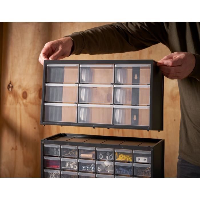 STANLEY Storage Locker 1-93-978 - 9 Compartments - Plastic