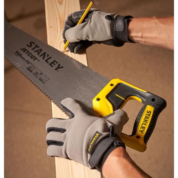 STANLEY Handsaw - 550 mm - Jetcut - rip cut - 2-15-289