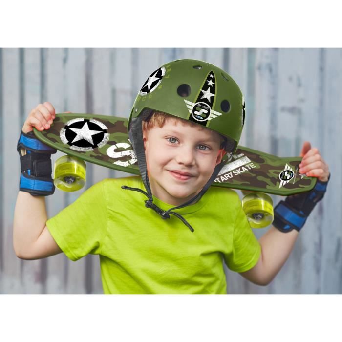 STAMP Skateboard 24 x 7 with Skids Control Military Handle