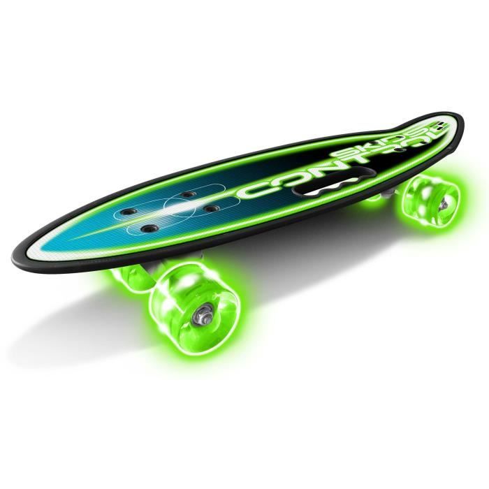 STAMP Skateboard 24 x 7 SKIDS CONTROL - Handle & Light-Up Wheels