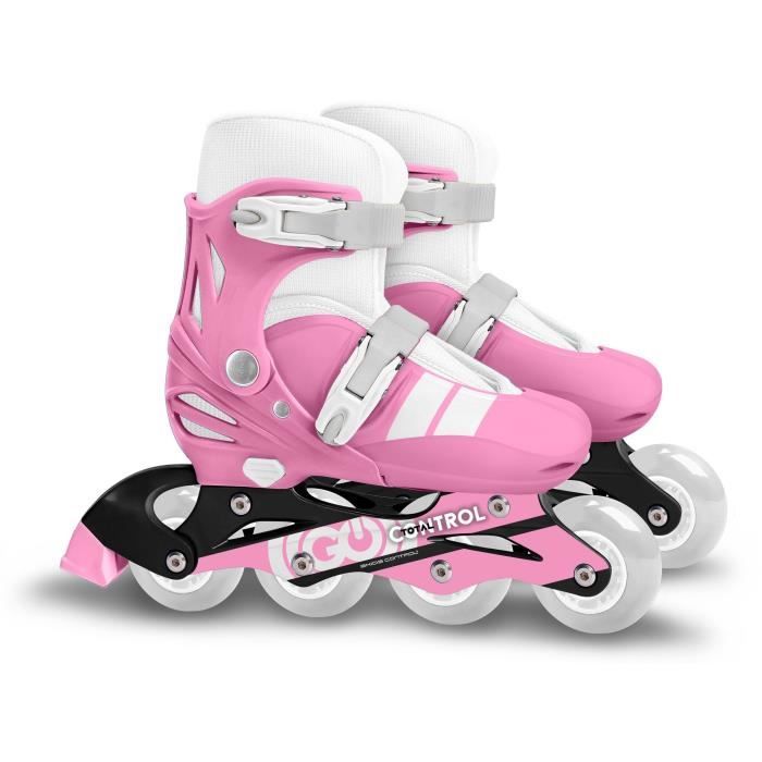 STAMP Adjustable Inline Skates - SKIDS CONTROL - Size 30-33 - Pink