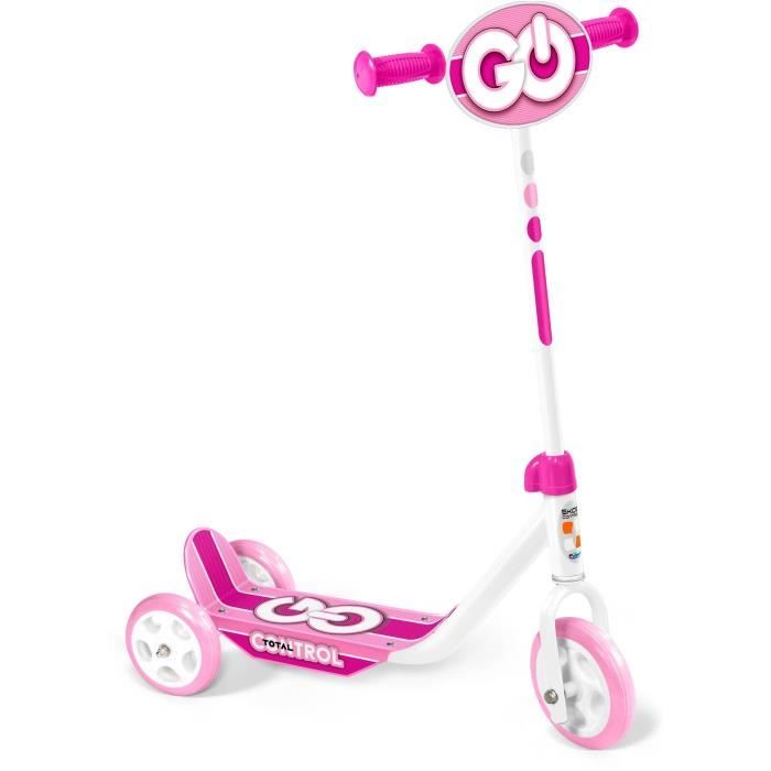 STAMP 3-Wheel Scooter SKIDS CONTROL Pink for Children 3+