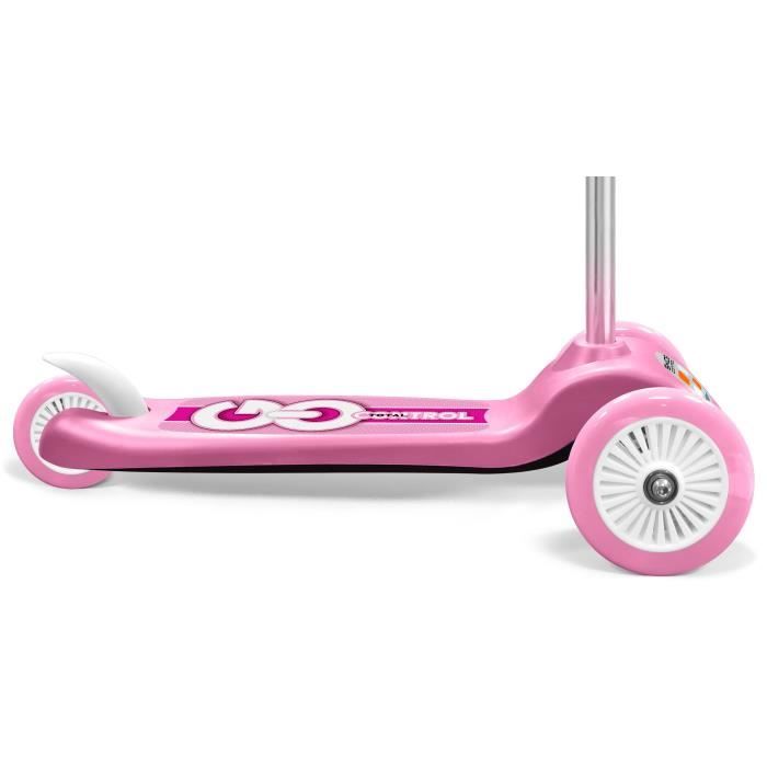STAMP 3-Wheel Scooter - Skids Control - Pink