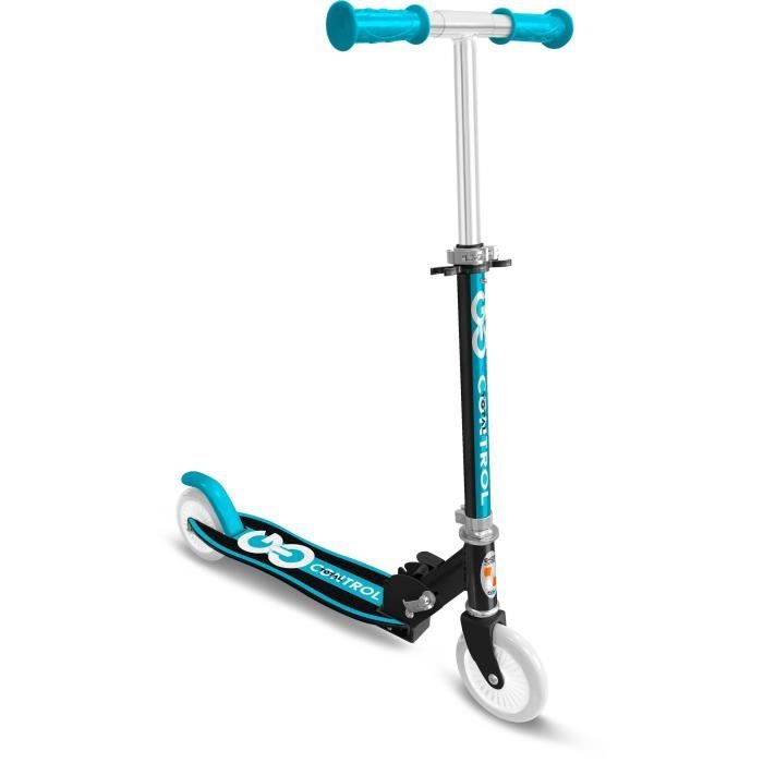 STAMP Folding Scooter - SKIDS CONTROL - Ergonomic Deck - Unisex