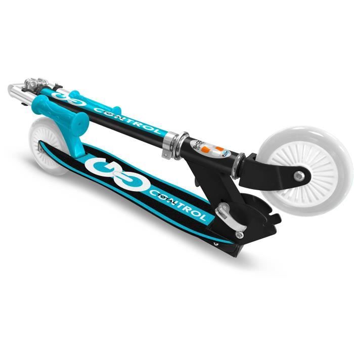 STAMP Folding Scooter - SKIDS CONTROL - Ergonomic Deck - Unisex