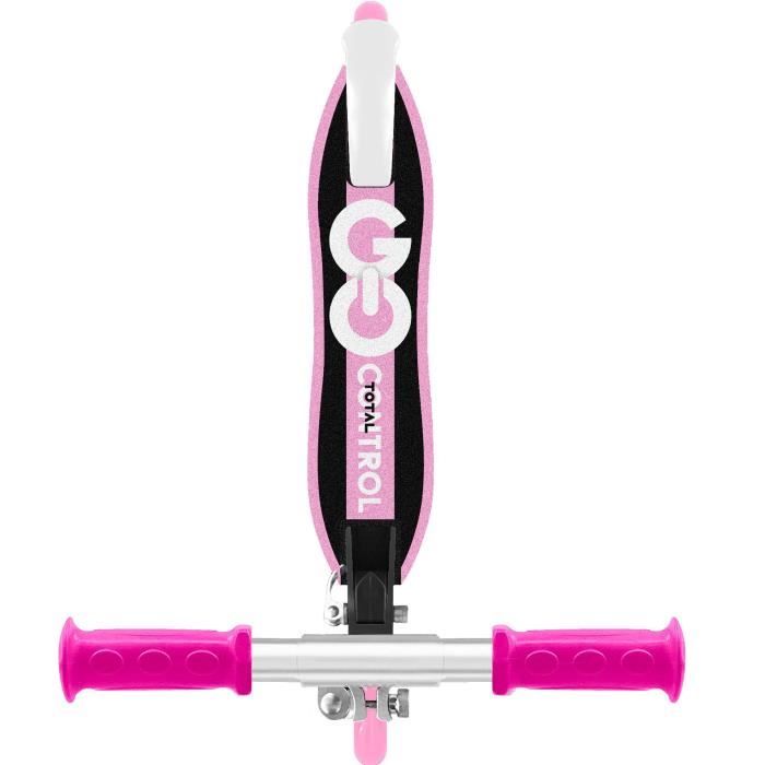 STAMP Folding Scooter - SKIDS CONTROL - Ergonomic Deck - Pink