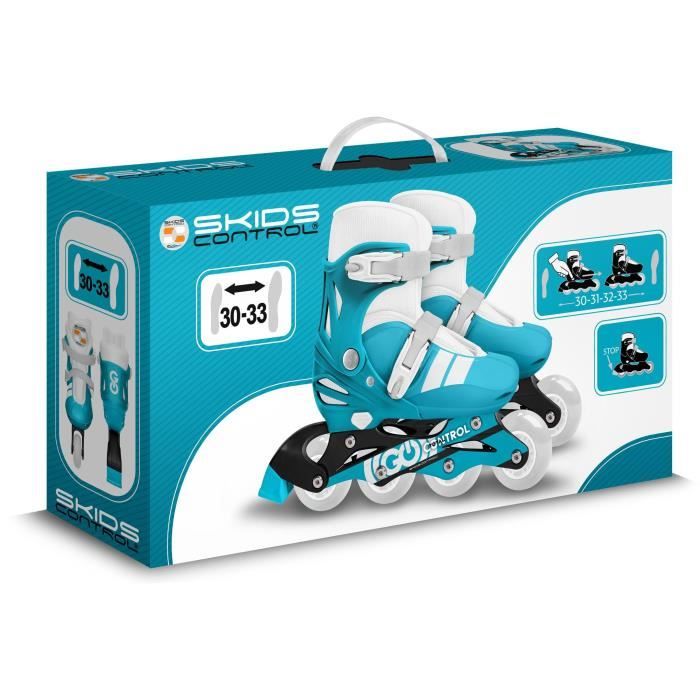 STAMP Adjustable Inline Skates - SKIDS CONTROL - Size 30-33 - Unisex