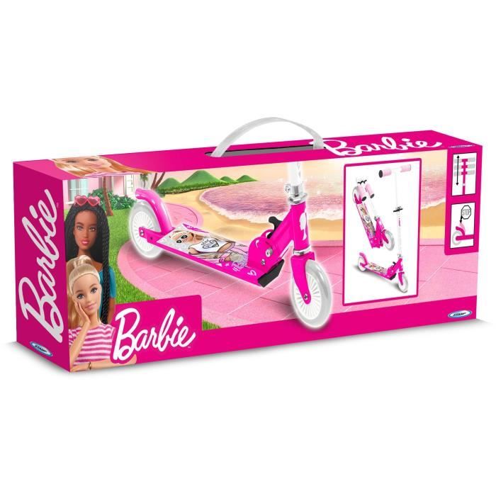 STAMP - Folding Scooter - Barbie - For Ages 4+ - ABEC 5 Bearings