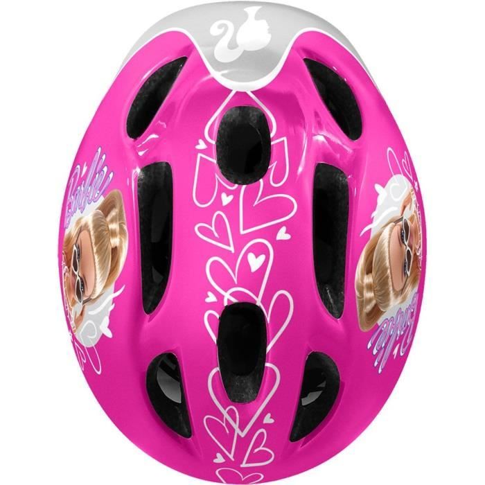STAMP Helmet + Elbow/Knee Pads - Barbie - Pink - Child