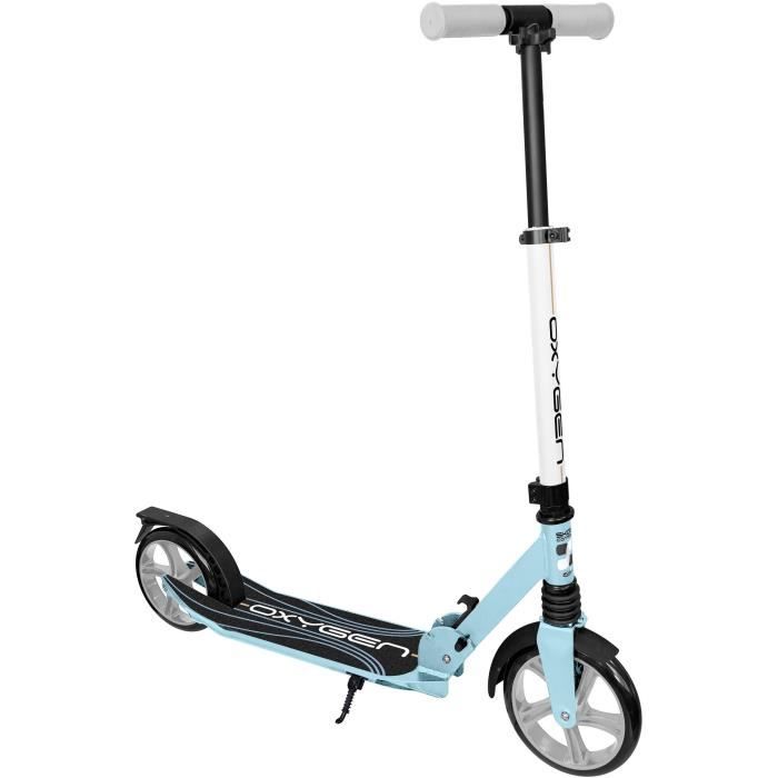 SKIDS CONTROL OXYGEN Adjustable Folding Scooter - Blue - 200 mm Wheels - OX794201