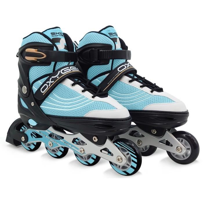 SKIDS CONTROL OXYGEN Adjustable Semi-Soft Inline Skates - Size 38-41 - OX794302