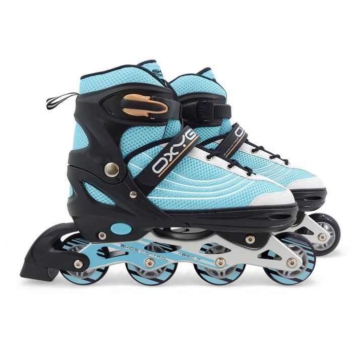 SKIDS CONTROL OXYGEN Adjustable Semi-Soft Inline Skates - Size 38-41 - OX794302