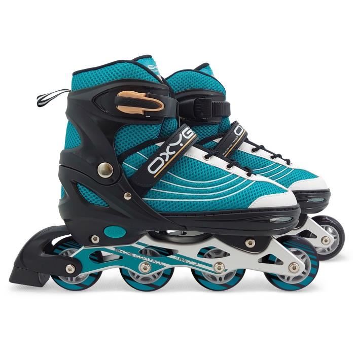 SKIDS CONTROL OXYGEN Adjustable Semi-Soft Inline Skates - Size 42-45 - OX794303
