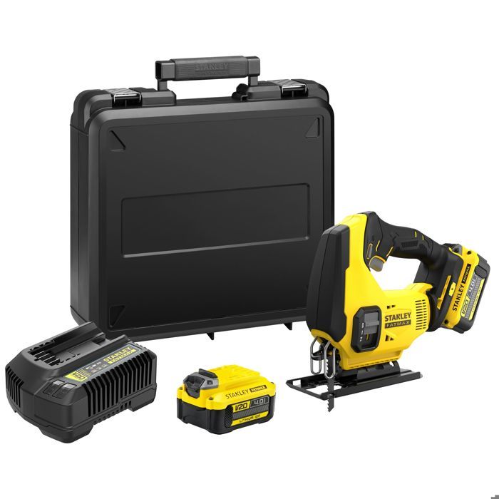 STANLEY FATMAX Jigsaw - V20 - SFMCS600M2K-QW - Lithium 18V - 2 Batteries 4Ah