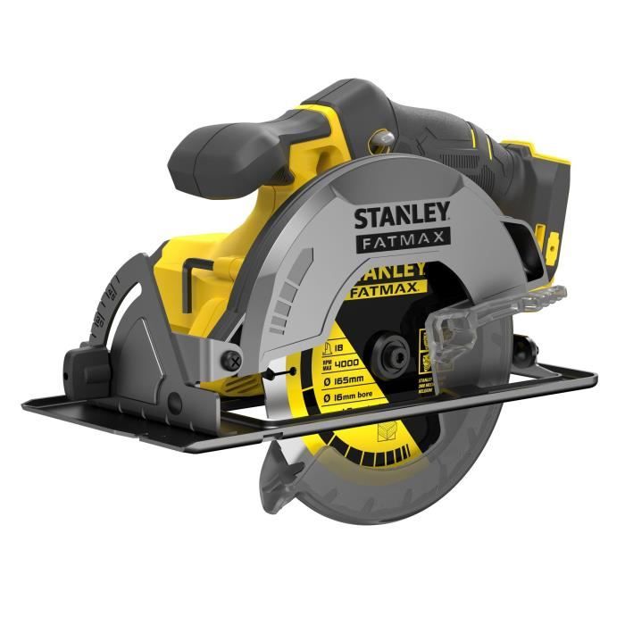 STANLEY FATMAX Circular Saw V20 - SFMCS500B-XJ - 165 mm
