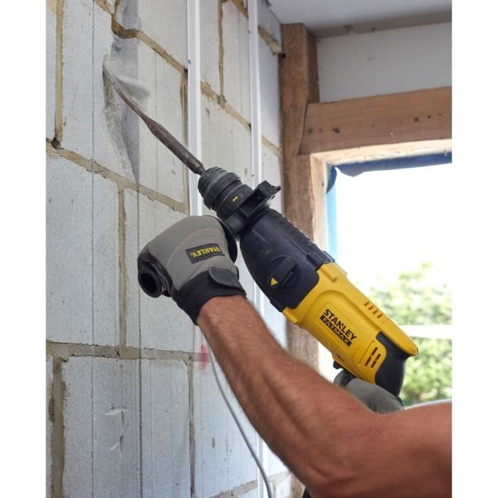 STANLEY FATMAX V20 SDS+ Corded Rotary Hammer Drill - 800W - SFMEH210K-QS - with accessories