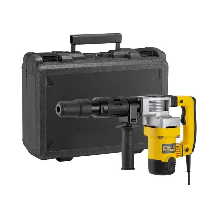 STANLEY FATMAX SDS-MAX Corded Demolition Hammer - 1010W - SFMEH220K-QS - with carrying case