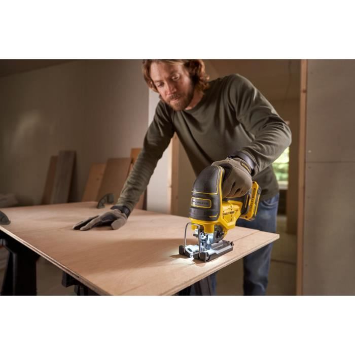 STANLEY FATMAX Jigsaw - SFMCS650B-XJ - Brushless - 18V - Without Battery V20