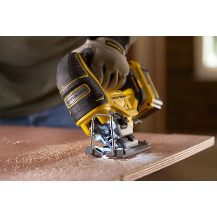 STANLEY FATMAX Jigsaw - SFMCS650B-XJ - Brushless - 18V - Without Battery V20