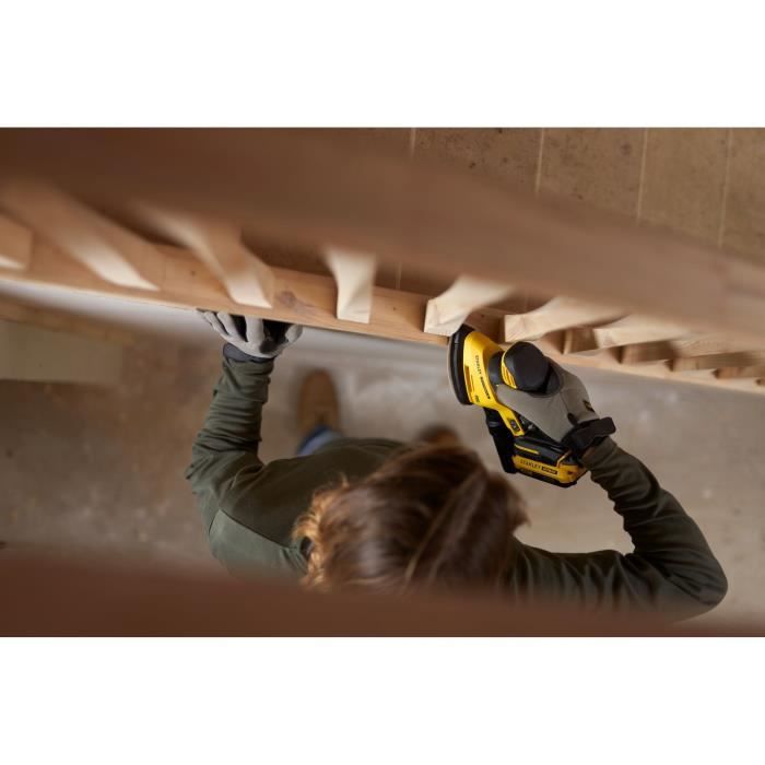 STANLEY FATMAX V20 Cordless Finishing Sander - 18V - SFMCW221B-XJ - 100 x 140 mm