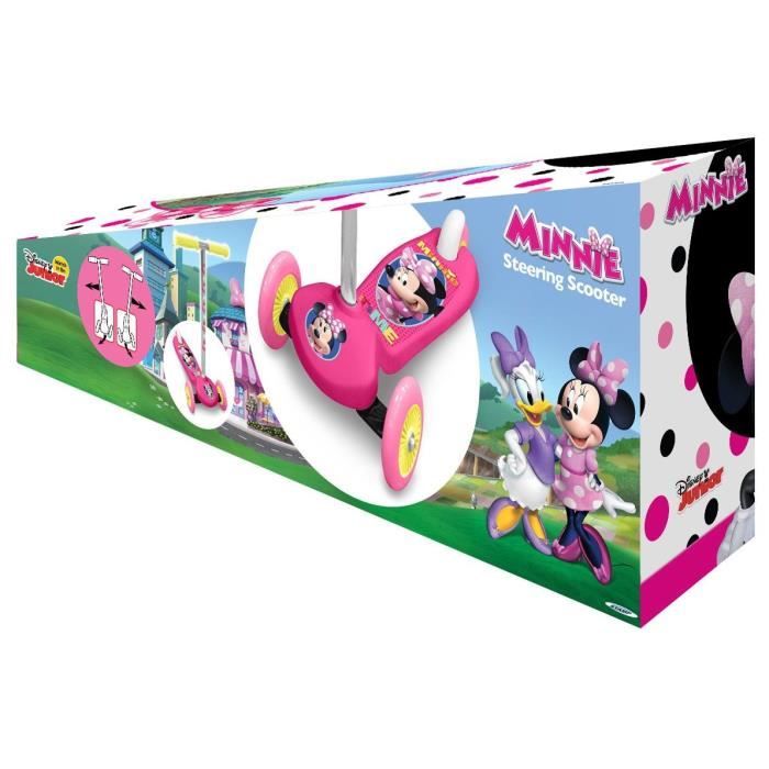 STAMP - DISNEY - MINNIE Steering Twist 3-Wheel Scooter - For Ages 2+