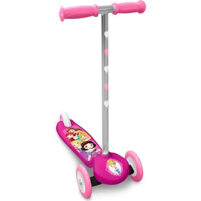 DISNEY PRINCESSES Steering Twist 3-Wheel Scooter