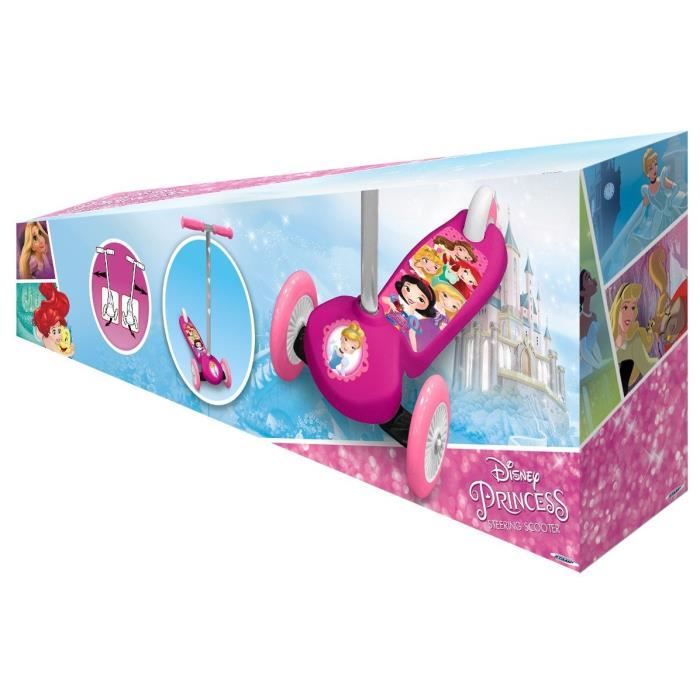DISNEY PRINCESSES Steering Twist 3-Wheel Scooter