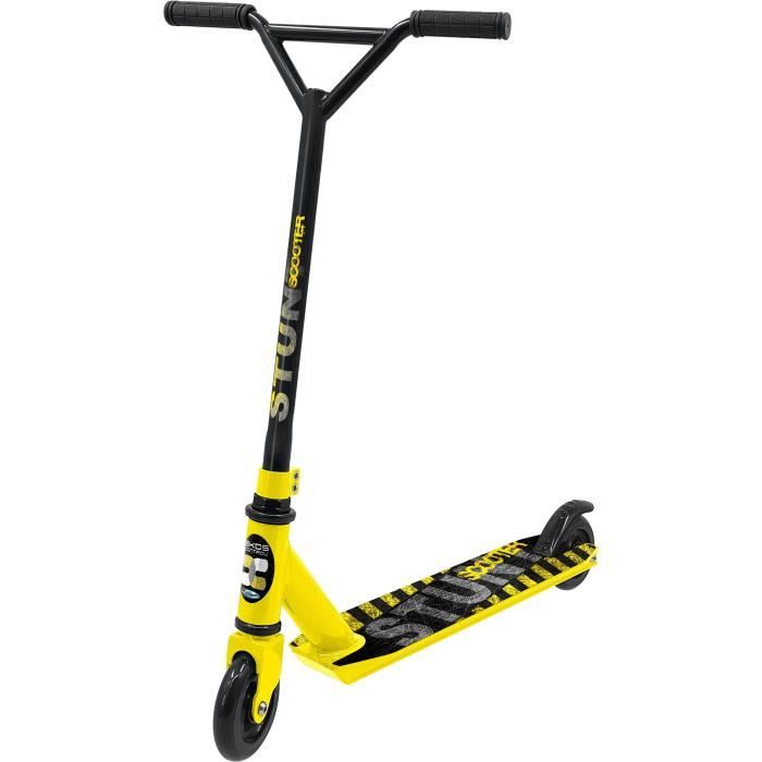 STAMP Yellow Freestyle Scooter - Ideal for Boys Aged 4 and Up