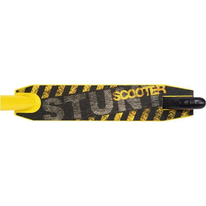 STAMP Yellow Freestyle Scooter - Ideal for Boys Aged 4 and Up