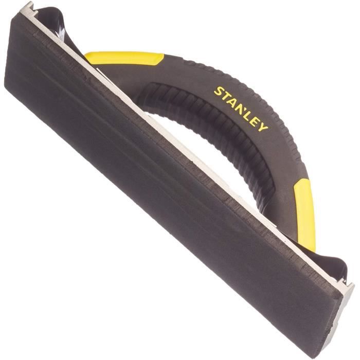 STANLEY Clip-On Hand Sander - STHT0-05927 - Ribbed Aluminum Body - 230x80mm