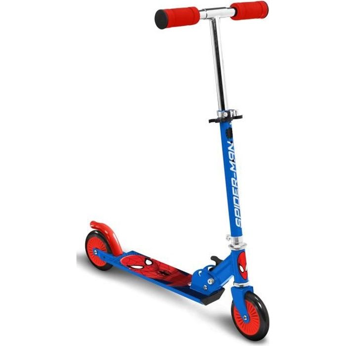 STAMP Folding Scooter SPIDERMAN for Boys 4+