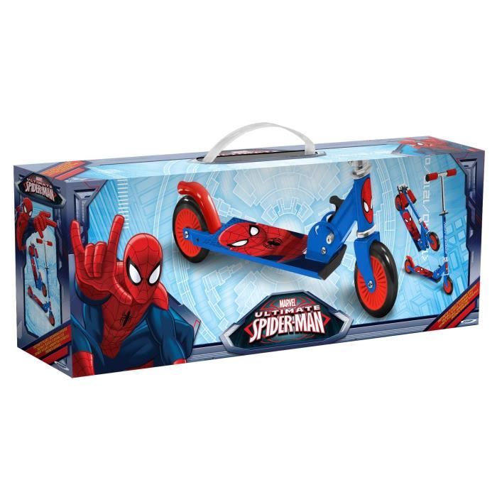 STAMP Folding Scooter SPIDERMAN for Boys 4+