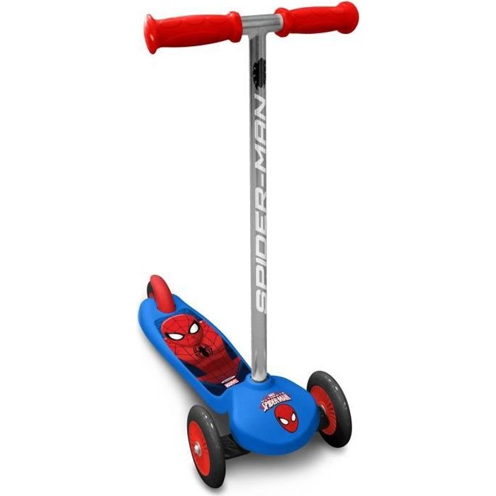 STAMP 3-Wheel Scooter SPIDERMAN Steering Twist for Boys 2+