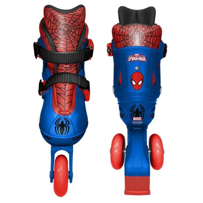SPIDERMAN Adjustable Inline Skates Size 27-30