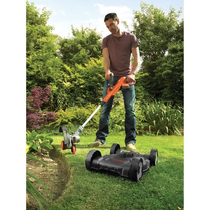BLACK & DECKER 3in1 Cordless Tool 28 cm 18V Lawn Mower 28cm18V