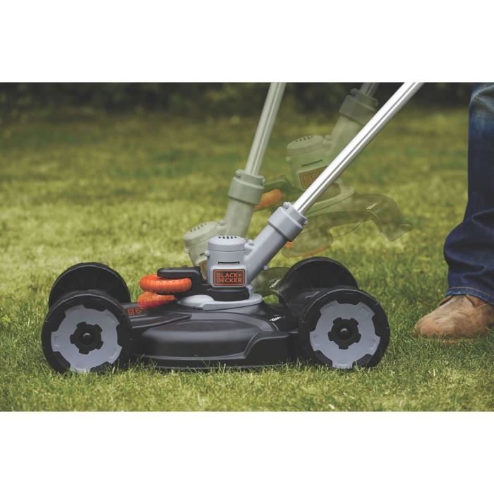 BLACK & DECKER 3in1 Cordless Tool 28 cm 18V Lawn Mower 28cm18V