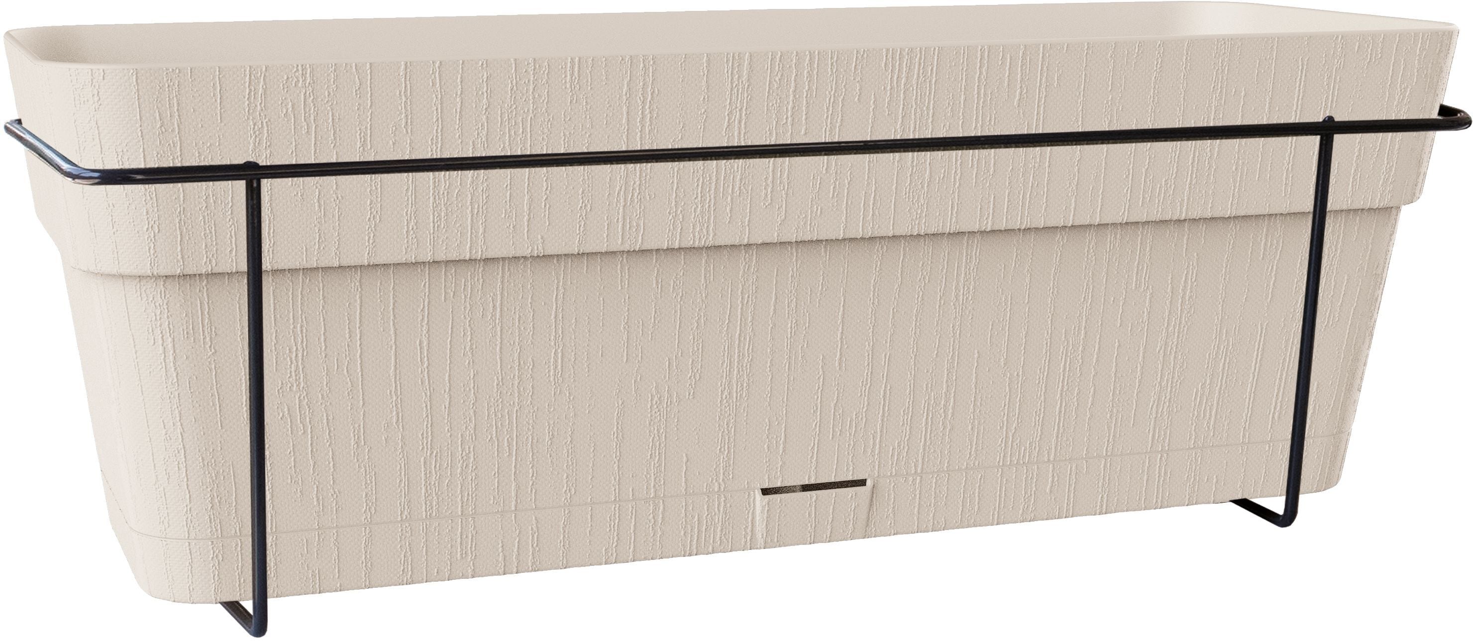 STEFANPLAST Balcony Planter ETHICA 9 L 50x18x17 cm Chalk h17