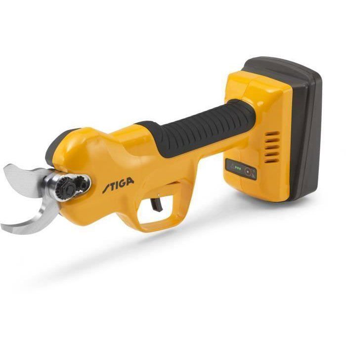 STIGA Pruning Shears - SC 100e Kit - 20V Battery - 500W - Cutting Capacity up to 30 mm